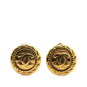 CHANEL COCO Mark runder Ohrring Damen 【Gebraucht】 - Bild 1 von 4