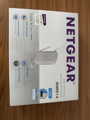Netgear N300 WNR614 router wireless - Immagine 1 di 4