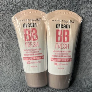 Bálsamo de belleza hidratante para piel fresca Maybelline Dream BB 8 en 1 SPF30 (lote de 2) - Imagen 1 de 2