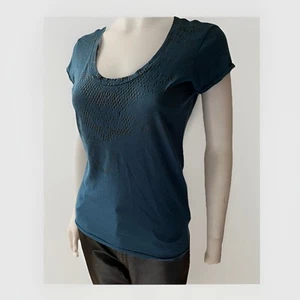 Kenneth Cole Blue T Shirt Women - Picture 1 of 9