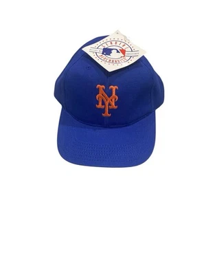 New With Tag Twins Enterprise NLzb New York Mets Strap Hat H4 - Image 1 of 4