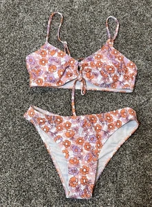 Costume da bagno bikini donna SOLY HUX 2 pezzi spalline spaghetti stampa floreale - Foto 1 di 6
