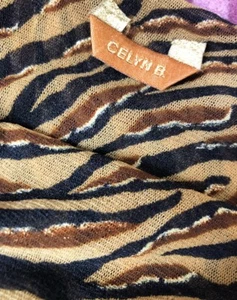 Abito Vestito Animalier 2 Pezzi Celyn b Elisabetta Franchi Tg Xs/s - Foto 1 di 3