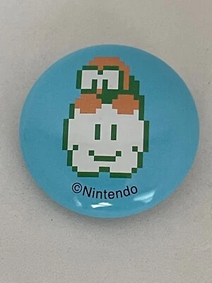 Nintendo Super Mario Bros. Lakitu 1.375" (3.5 cm) Pinback Button - Image 1 of 2