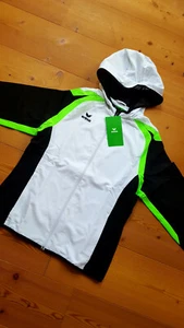 ERIMA Damen Razor 2.0 Präsentationsjacke Gr. 34 Neu White/Black/Gree Gecko - Bild 1 von 12