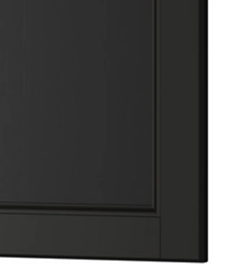 IKEA Metod Laxarby Schwarzbraun 2er Schubladenfront 80x10 cm NEU OVP 702.057.72  - Bild 1 von 1