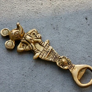 Mouse Vintage Brass Bottle Opener Metal Rare Rustic Bar gift Soda Beer opener - Picture 1 of 8