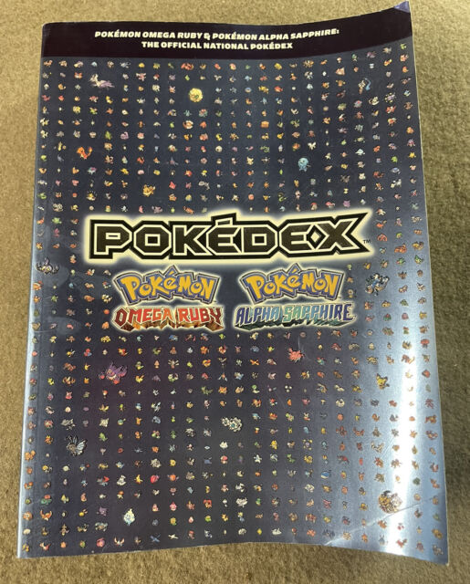 Pokedex Pokémon Omega Ruby and Pokémon Alpha Sapphire No Hoenn Region  Poster Map