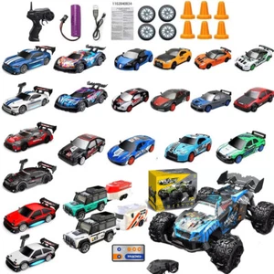 RC Drift Car 2.4G 1:24 4WD 30KM/H Pneumatico Drifting Alta Velocità Corsa Sport Auto Giocattolo - Foto 1 di 72