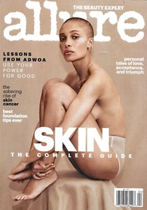 Allure Magazine Complete Skin Guide Adwoa Best Foundation Tips Cancer Prevention - Imagen 1 de 12