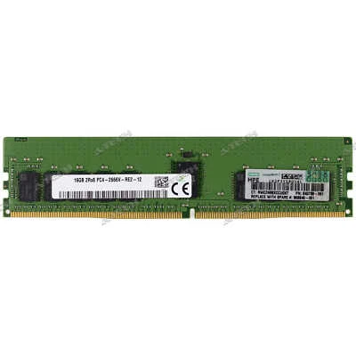 HP 16GB DDR4-2666 RDIMM 835955-B21 868846-001 840756-091 HPE Server Memory RAM - Image 1 of 2
