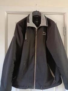 Jaguar Waterproof Windproof Lined Black Jacket XL JLR - Picture 1 of 5