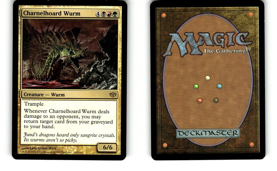 MTG Conflux Charnelhoard Wurm CON 100/145 R NM/MT - Image 1 of 1