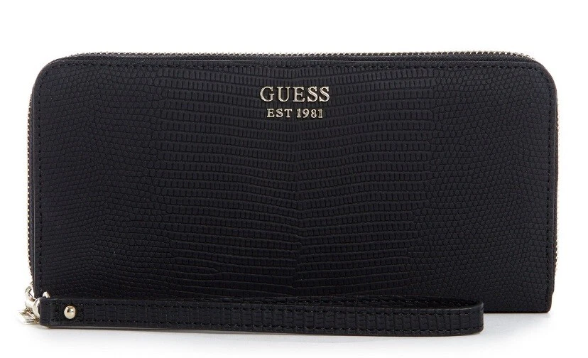 Guess Women's Vikky Large Zip Around - Black B000607 - Image 1 of 4