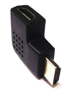 From OZ Quality 1PC Right Angle HDMI Male To HDMI Female TV Monitor Adaptor +FP! - Picture 1 of 5