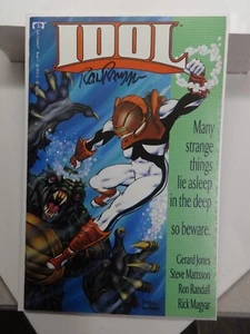 Idol Book # 1 1992 Epic Comics Signed By Ron Randall Near Mint Condition - Picture 1 of 10