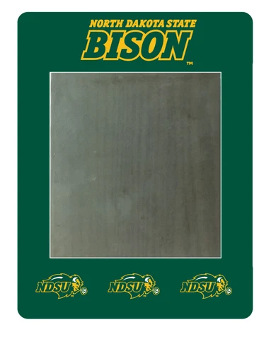 North Dakota State University NDSU Bison Framed Magnetic Locker Mirror Cover