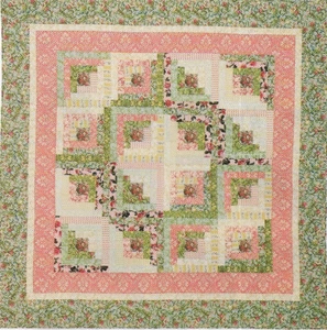 Der Rosengarten Quilt Quiltmuster Anleitung - Bild 1 von 1