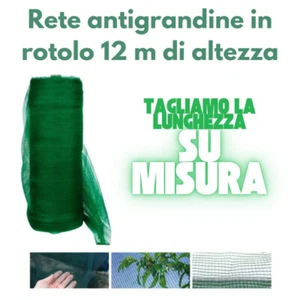 Rete telo antigrandine in rotolo da 12 metri con seconda misura personalizzata - Foto 1 di 13