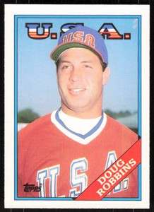 1988 Topps Traded #95T Doug Robbins   - FREE SHIPPING