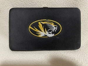 Women's Mizzou Black Zipper Wallet Purse Truman The Tiger FREE SHIPPING - Picture 1 of 9