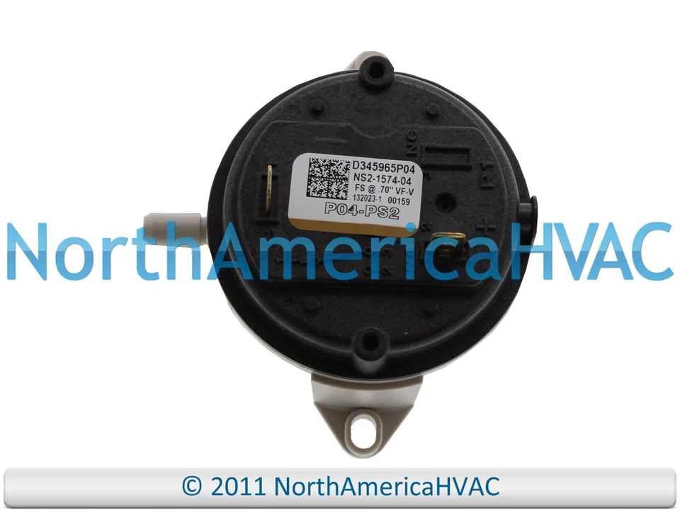 OEM Trane American Standard Furnace Air Pressure Switch Replaces D345965P04 - Image 1 of 1