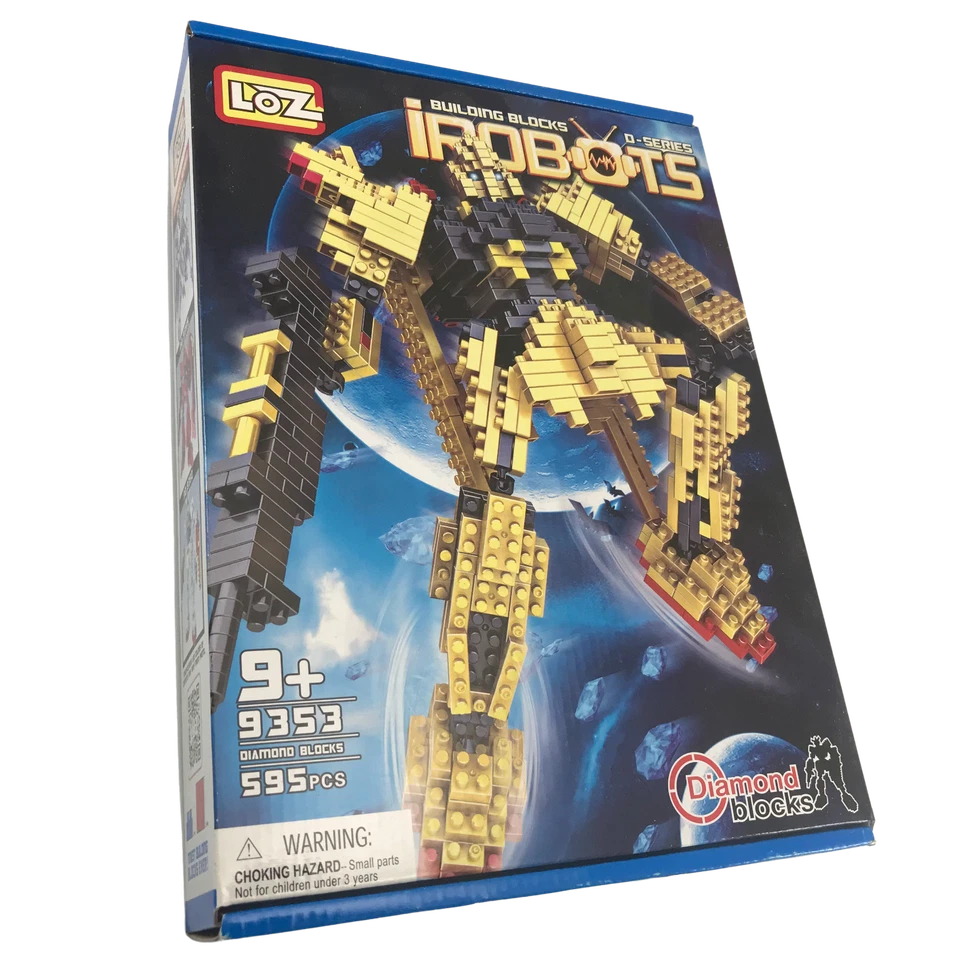LOZ 3D Building Blocks iRobots Toy Ages 9+ Diamond Blocks 595 pcs 9353 D Series - Image 1 of 4