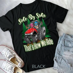 Camiseta unisex Side By Side ATV Four Wheeler Off Road Riding - Imagen 1 de 11