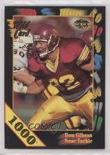 1991 Wild Card Draft 1000 Stripe Don Gibson #121
