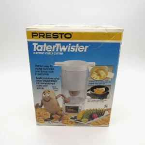 Presto Tater Twister Electric Curly Fry Cutter 02930 1991 - NEW SEALED - Picture 1 of 4