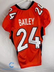 Champ Bailey Denver Broncos Authorized Signature NFL Football Replica Jersey - Picture 1 of 4