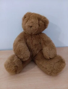 Vintage Vermont Teddy Bear Friend For Life Brown Bear 10" Sitting - Picture 1 of 8