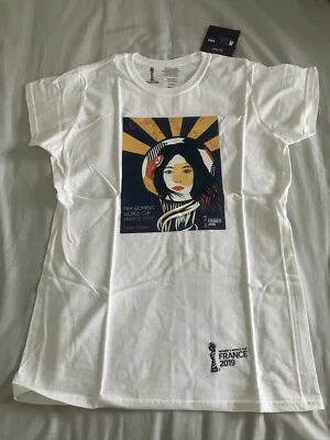 NEW Women's World Cup 2019 FIFA official Womens L shirt, soccer, football, NWT  - Image 1 of 4