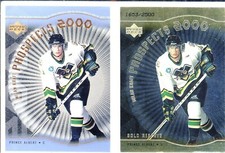 1999-00 UD GOLD RESERVE MILAN KRAFT RC SP /2500 #326 PROSPECTS 2000 Rookie