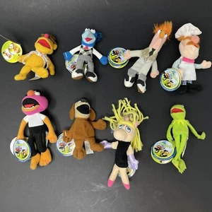 Starbucks Muppets Kermit Miss Piggy Beaker Swedish Chef Gonzo Finger Puppets Set - Picture 1 of 11
