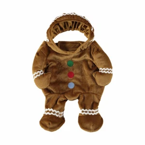Christmas Pet Gingerbread Costume - XLarge- CHRISTMAS GIFT - Picture 1 of 3