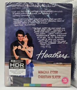 Heathers - 4K UHD - Ryder, Slater - Original Artwork - Import ARROW -New/Sealed - Foto 1 di 7