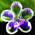 T19774 22x7mm Beautiful Rock Crystal flower Pendant bead