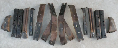 Suportes de montagem para-choque traseiro CHRYSLER IMPERIAL (12) 1967-1968 67-68 FABRICANTE DE EQUIPAMENTO ORIGINAL - Imagem 1 de 4