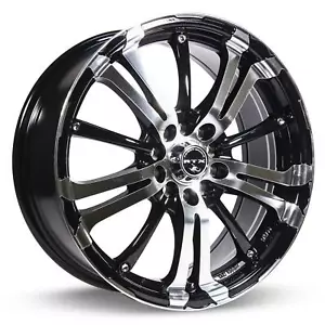 16 Inch Black Alloy Wheel Rim for Honda Accord, RTX 82660 16x7 4x100 4Lug - Picture 1 of 2