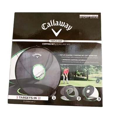 Тренировочная сетка для паттера для гольфа Callaway Trip Chip Net 3 в 1 - Изображение 1 из 3