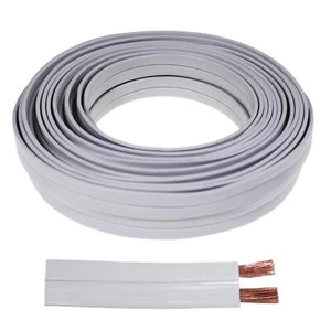 10m Lautsprecherkabel 2x 4mm² Audiokabel Boxenkabel Flachkabel 3mm - Picture 1 of 1