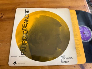 LP ITALY 1968 Fabrizio De Andre' – Tutti Morimmo A Stento - Foto 1 di 3
