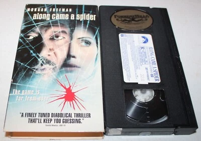 Along Came a Spider (VHS, 2001) Morgan Freeman, Monica Potter, Michael Wincott - Image 1 of 2