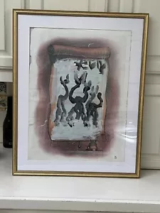 Purvis Young Signed Figures Large Original Art - Picture 1 of 9