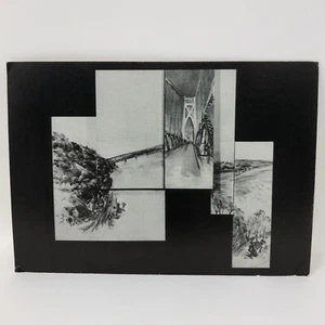 Marcia Clark Dal Mid-Hudson Bridge NY Cartolina Paesaggi Serie da... - Foto 1 di 10