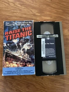 🎄Raise the Titanic VHS Jason Robards - Picture 1 of 4
