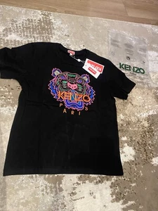 Kenzo Embroidered Tiger logo Mens Tshirt - medium - New - Picture 1 of 4