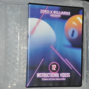 ZERO-X Billiards / Pool 2 DVD set - Imagen 1 de 3