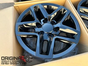17x8 2024 Set of 4 Wheels Chevy Colorado GMC Canyon Rims 6x5.5 - Picture 1 of 5
